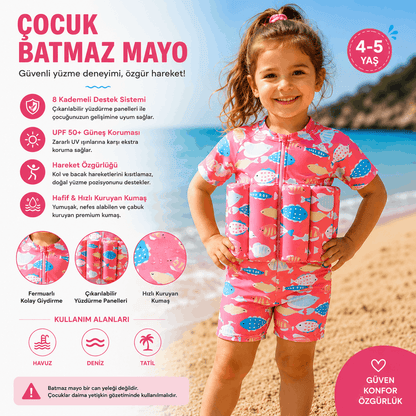Çocuk Batmaz Mayo