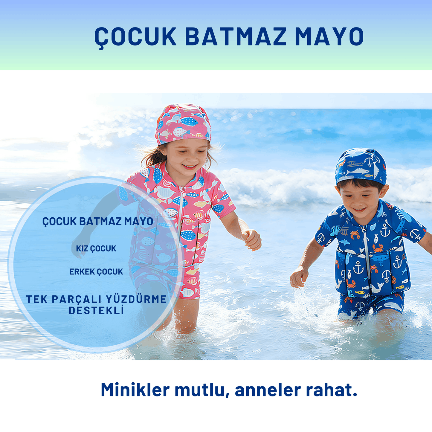 Çocuk Batmaz Mayo